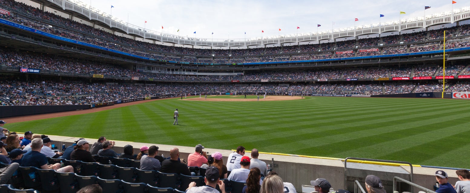 Seat view from Field Outfield