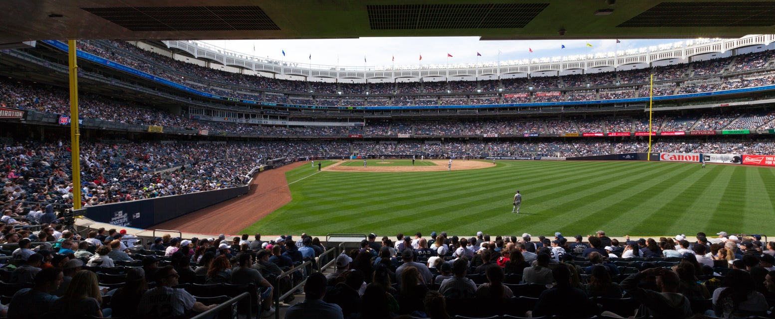 Seat view from Field Outfield