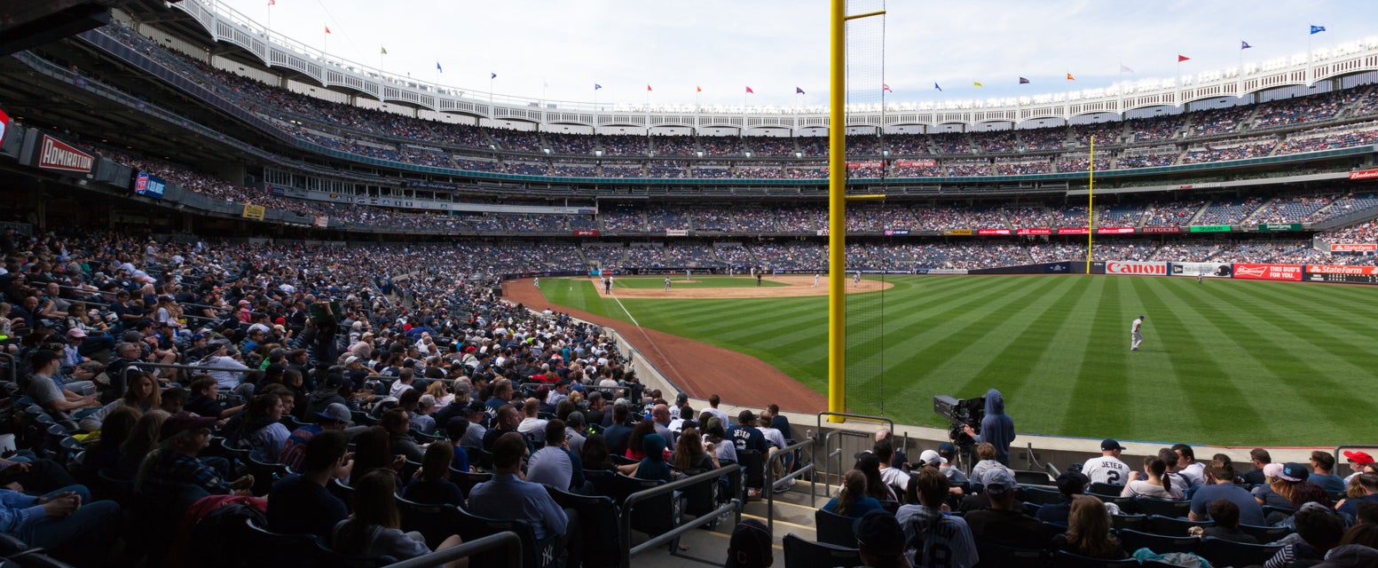 Seat view from Field Outfield