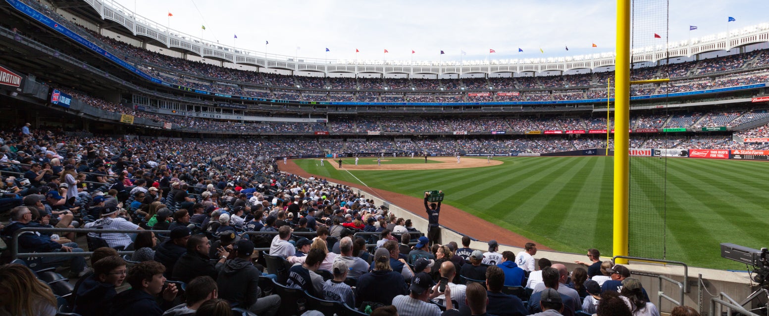 Seat view from Field Outfield