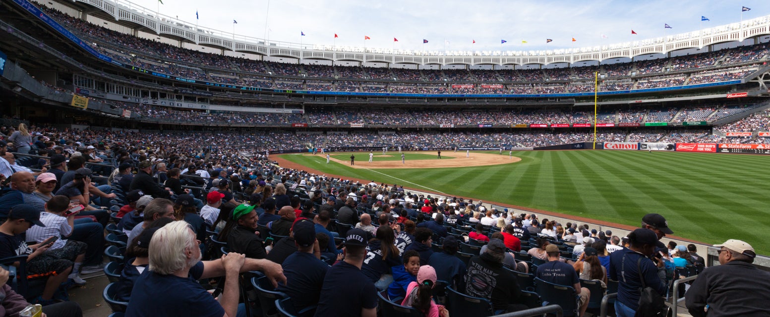 Seat view from Field Outfield