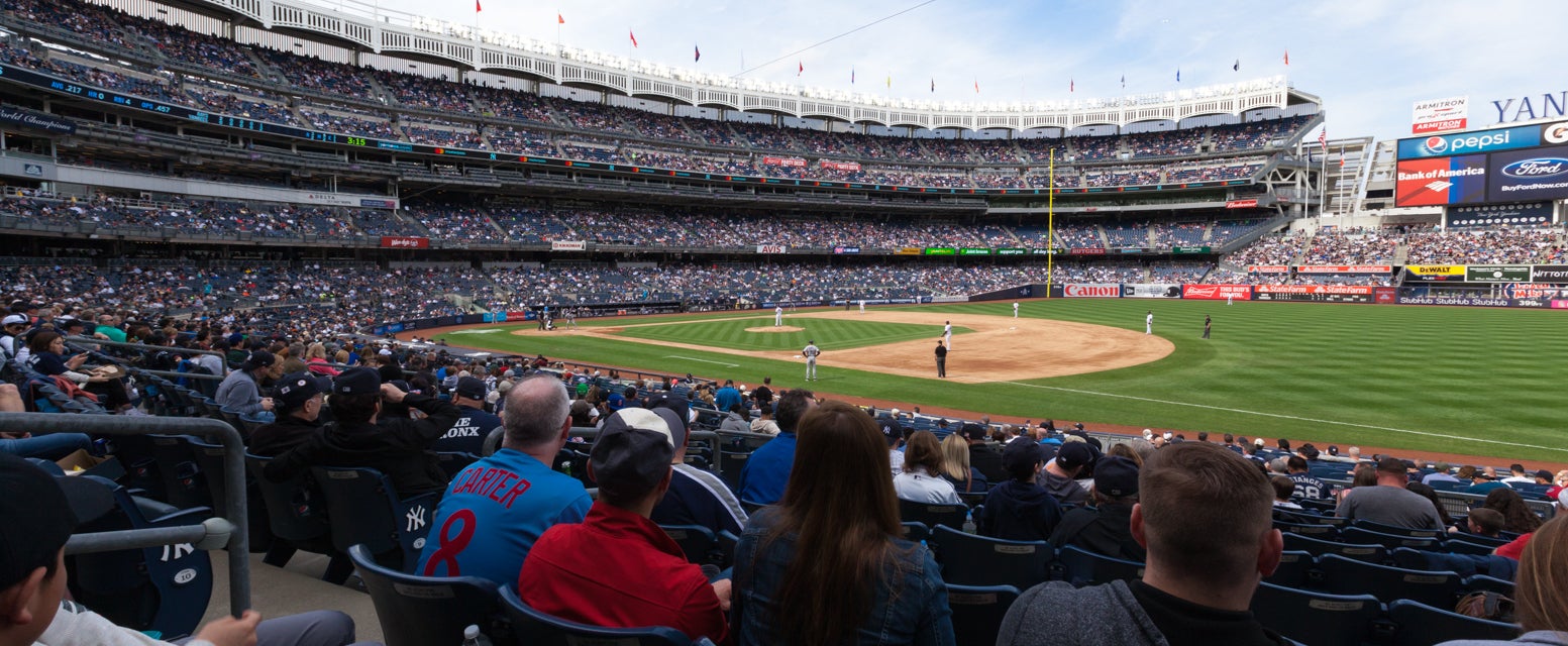 Seat view from Field Infield