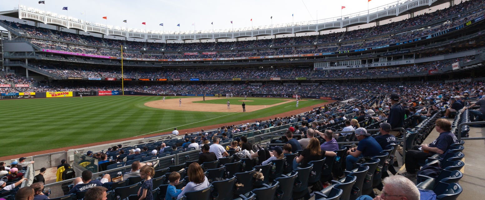 Seat view from Field Outfield