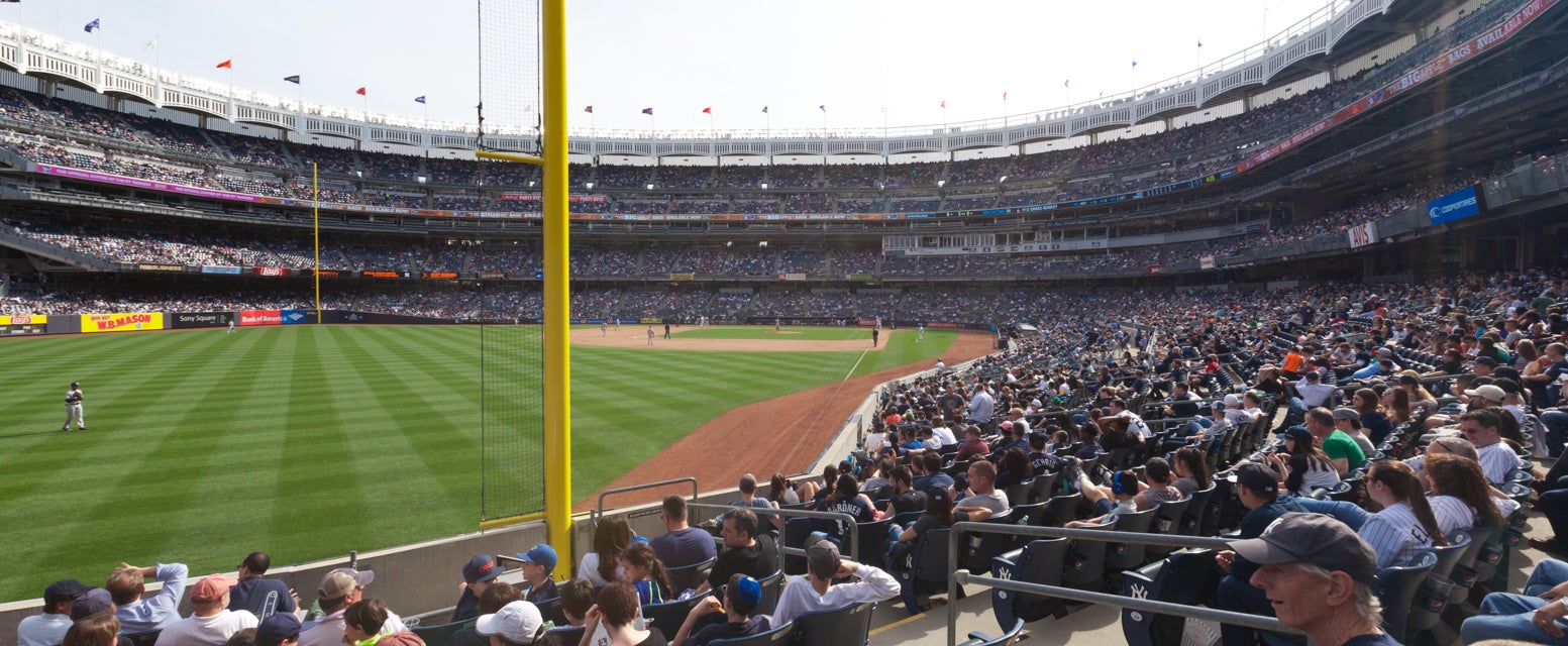 Seat view from Field Outfield