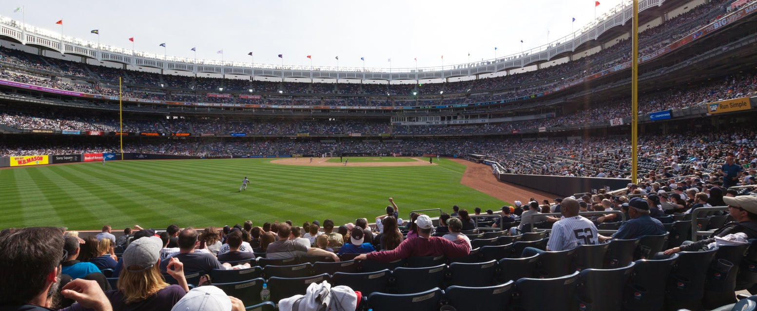 Seat view from Field Outfield