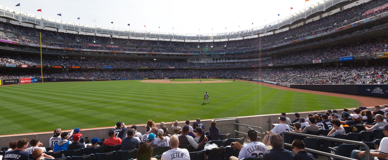 Seat view from Field Outfield