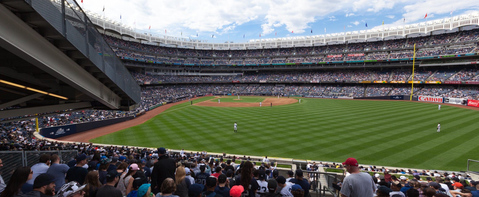 Seat view from Bleachers