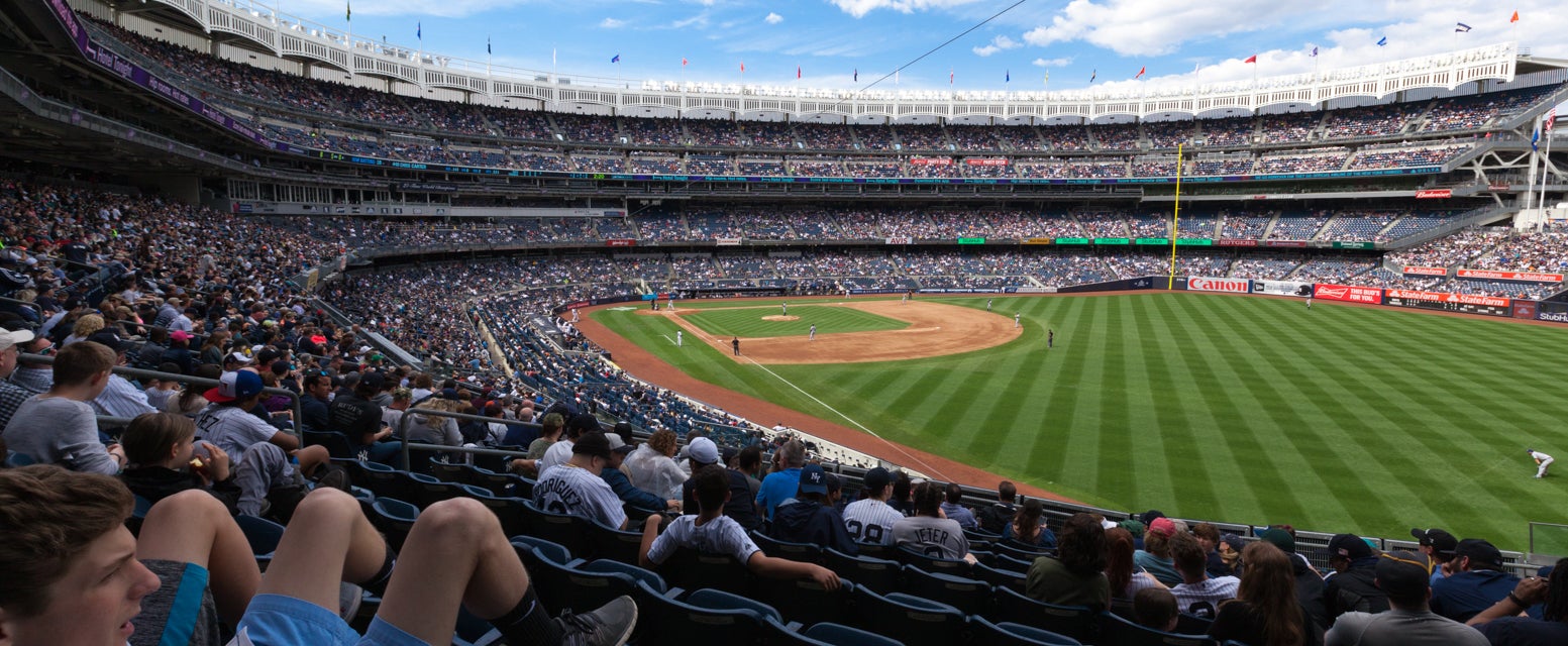 Seat view from Main Outfield