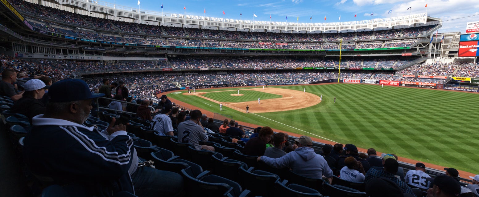 Seat view from Main Outfield