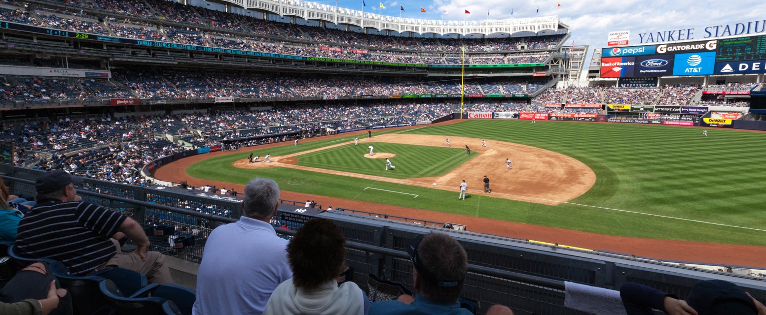 Seat view from Main Infield