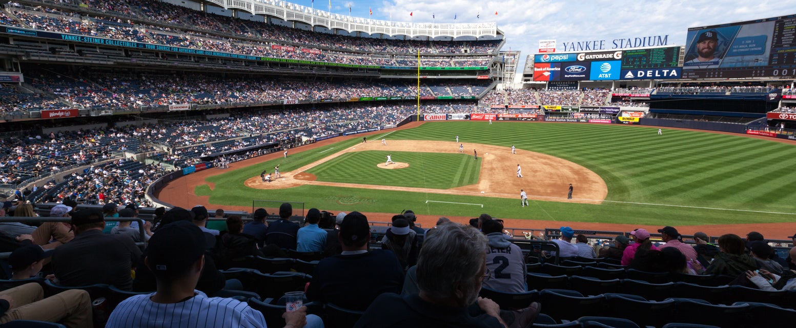 Seat view from Main Infield