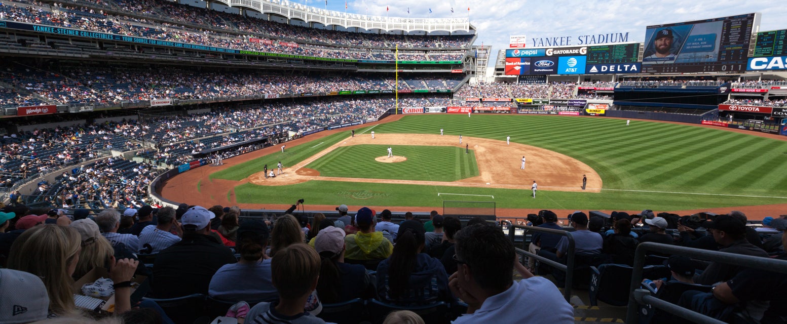 Seat view from Main Infield