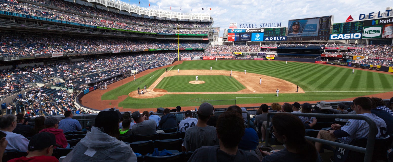 Seat view from Main Infield