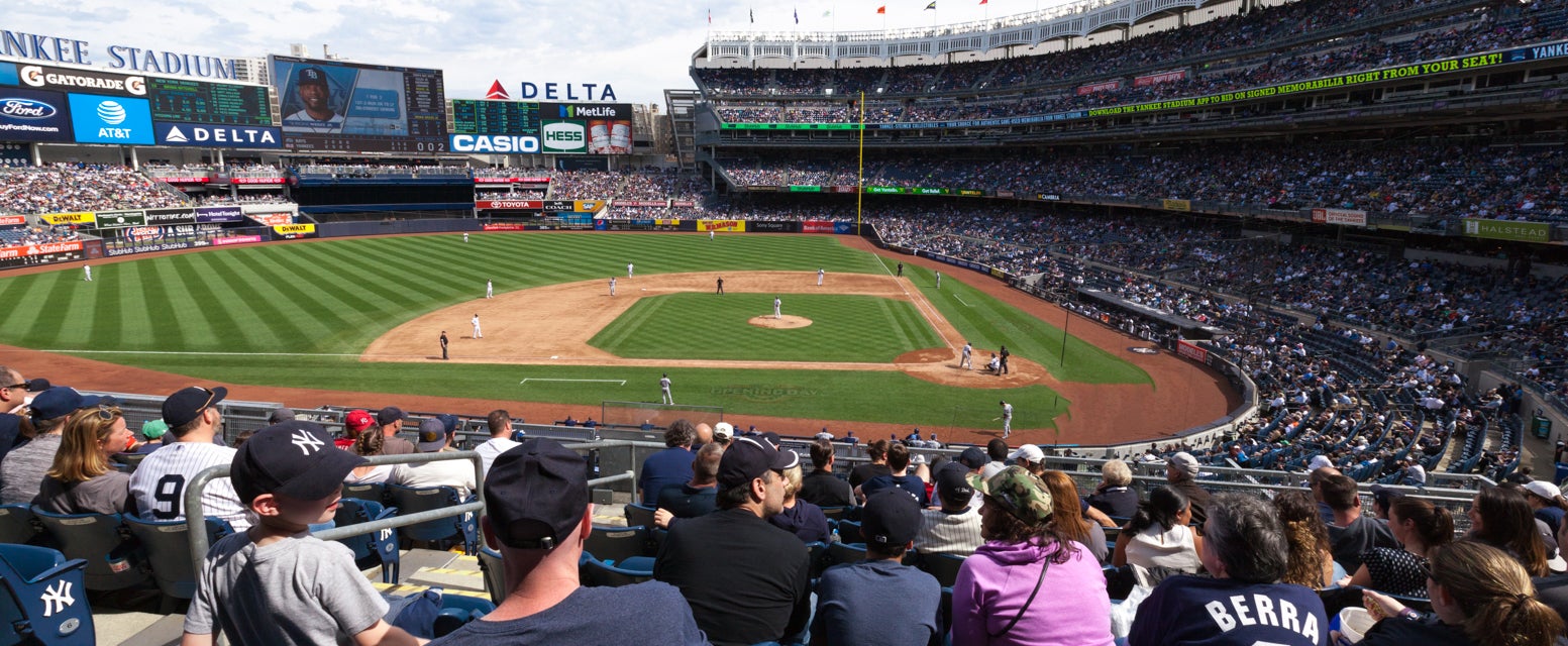 Seat view from Main Infield