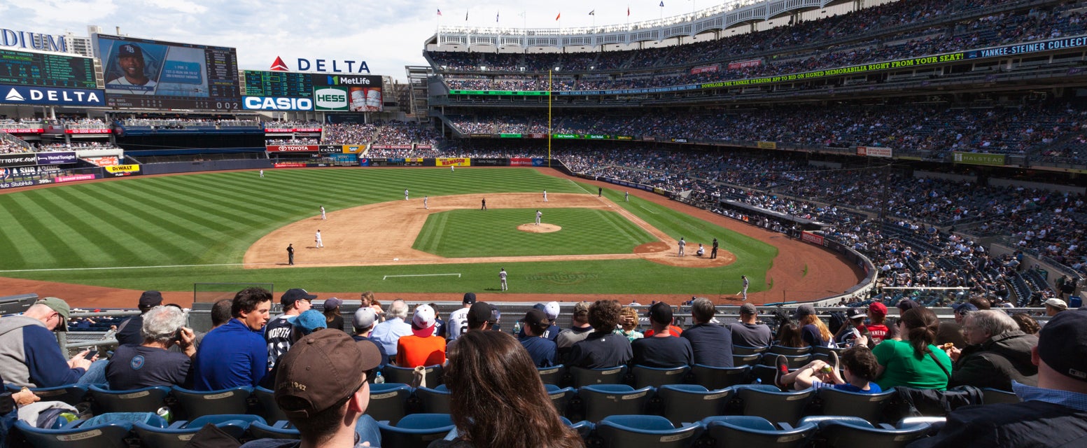 Seat view from Main Infield