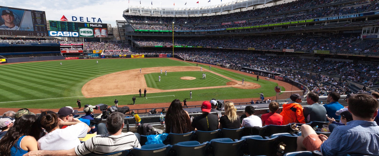 Seat view from Main Infield