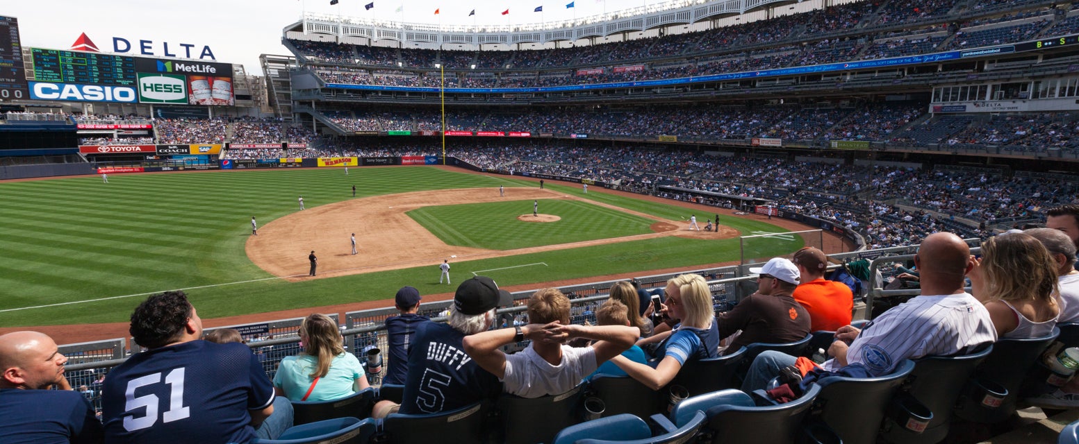 Seat view from Main Infield