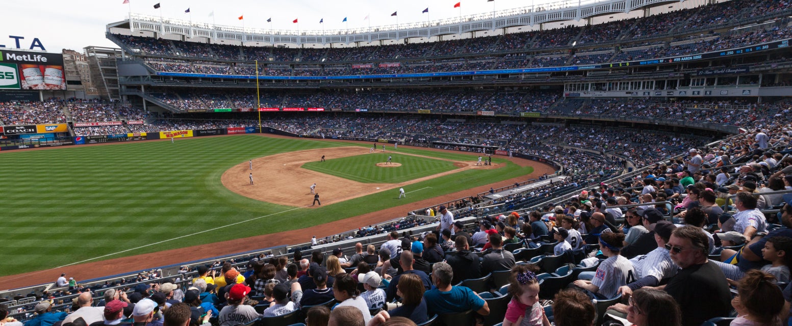 Seat view from Main Infield