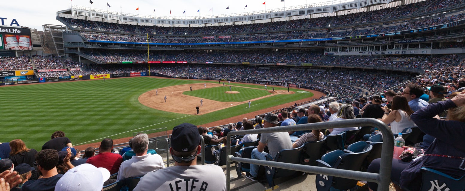 Seat view from Main Outfield