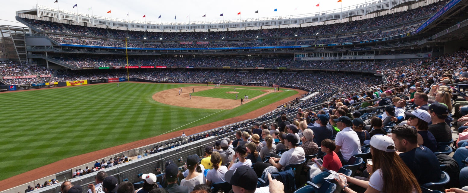 Seat view from Main Outfield