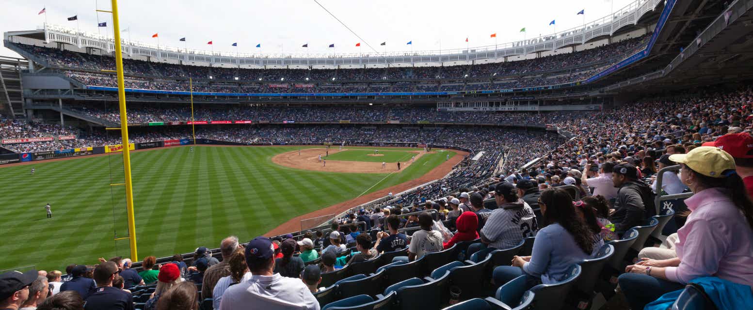Seat view from Main Outfield