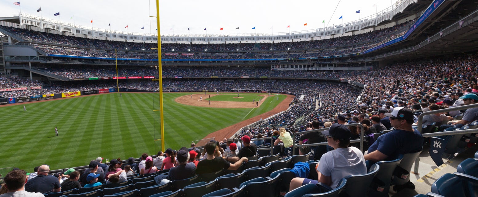 Seat view from Main Outfield