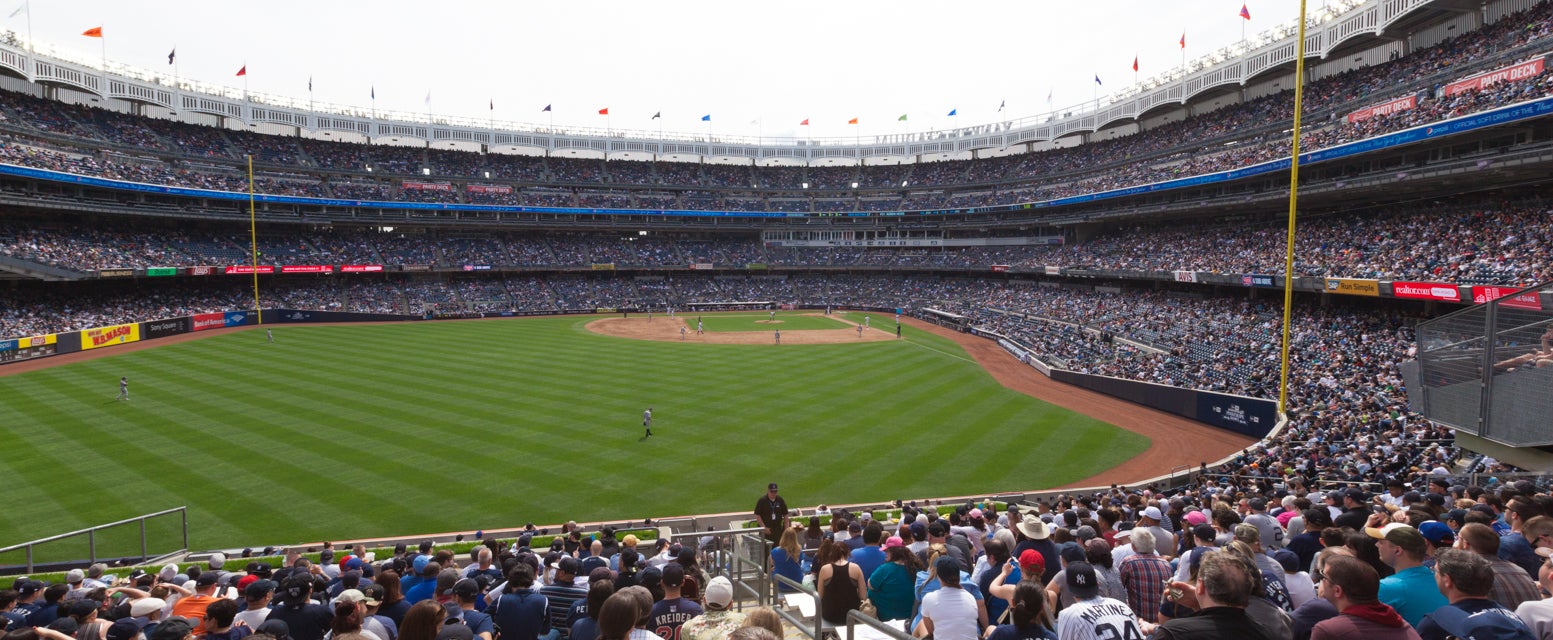 Seat view from Bleachers