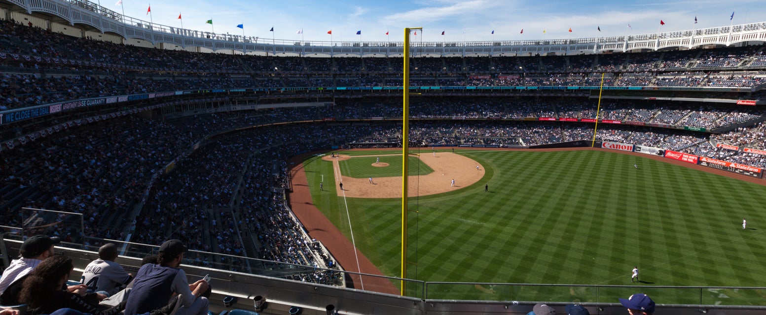 Seat view from Terrace Outfield