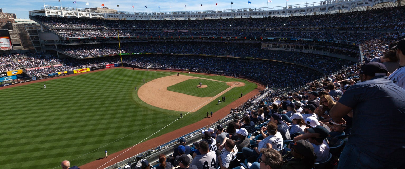 Seat view from Terrace Outfield