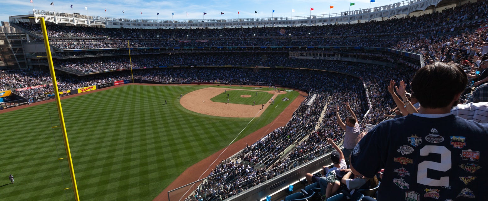 Seat view from Terrace Outfield