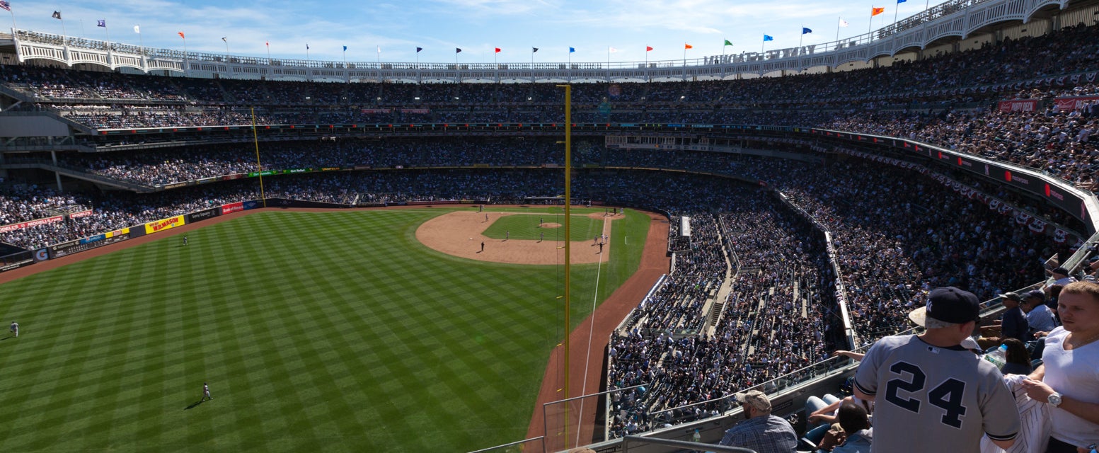 Seat view from Terrace Outfield