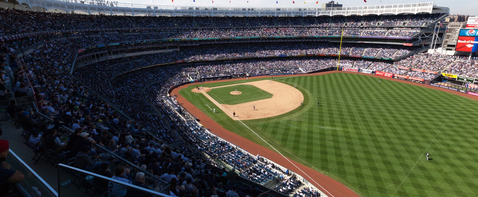 Seat view from Grandstand Outfield