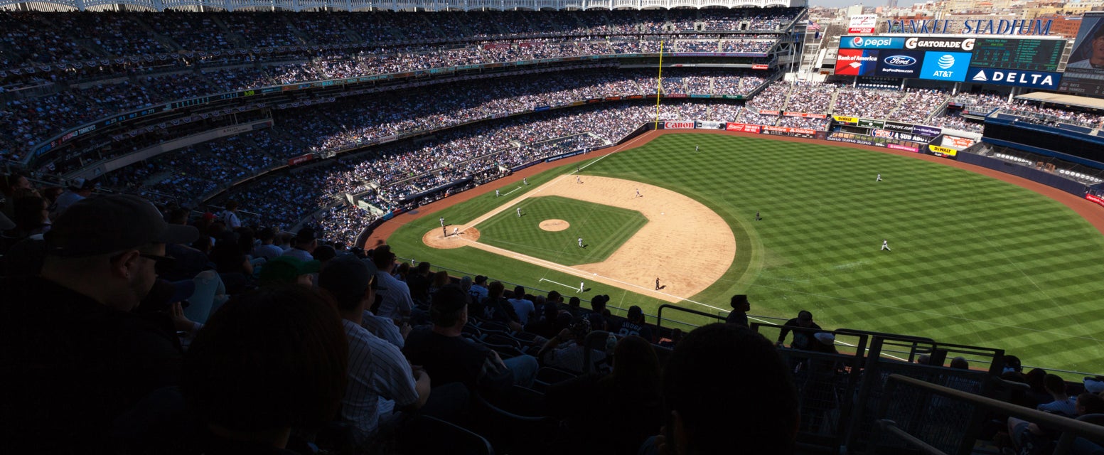 Seat view from Grandstand Outfield