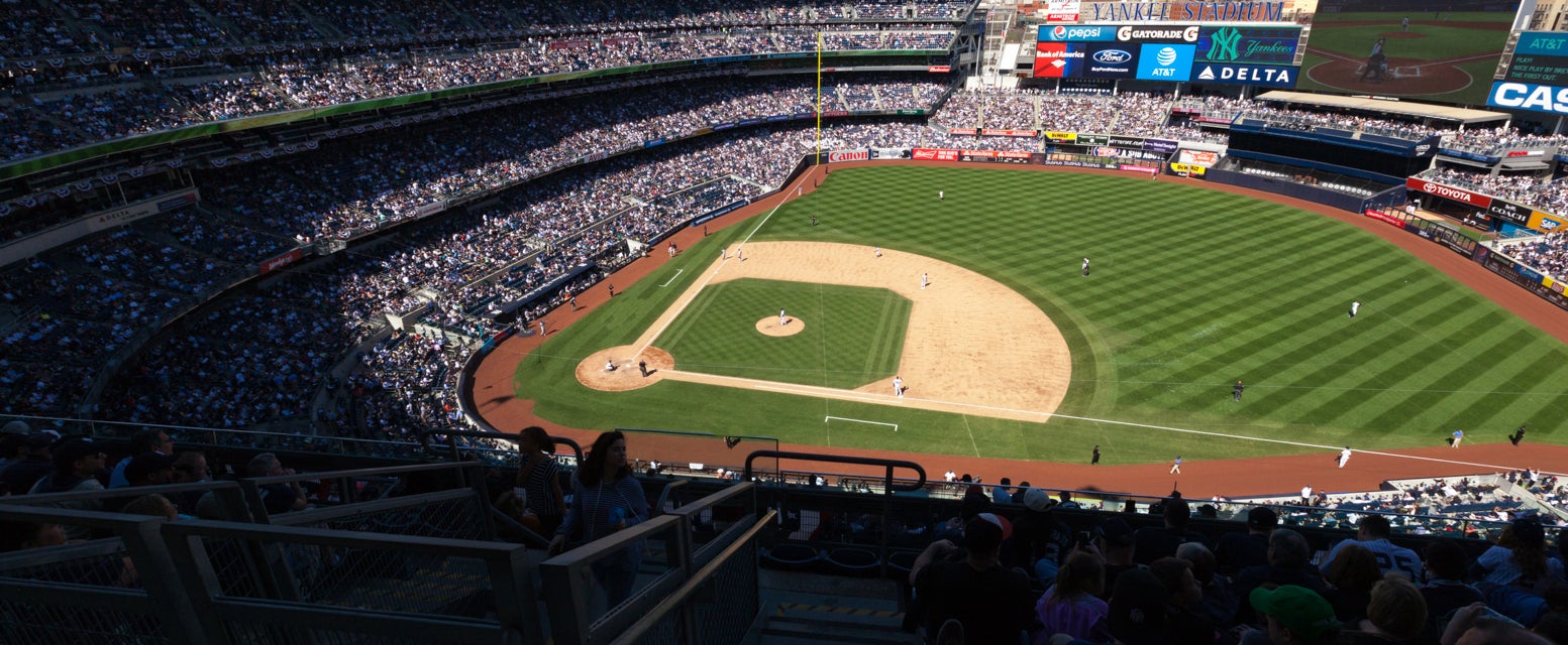 Seat view from Grandstand Infield