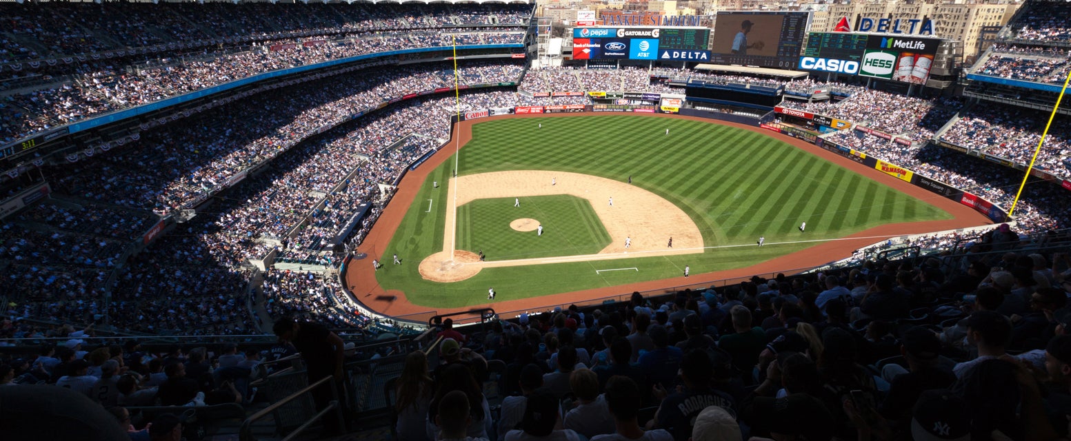 Seat view from Grandstand Infield