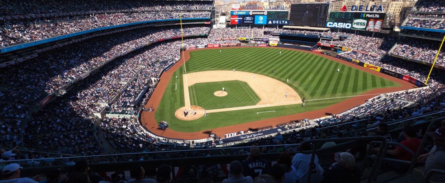 Seat view from Grandstand Infield