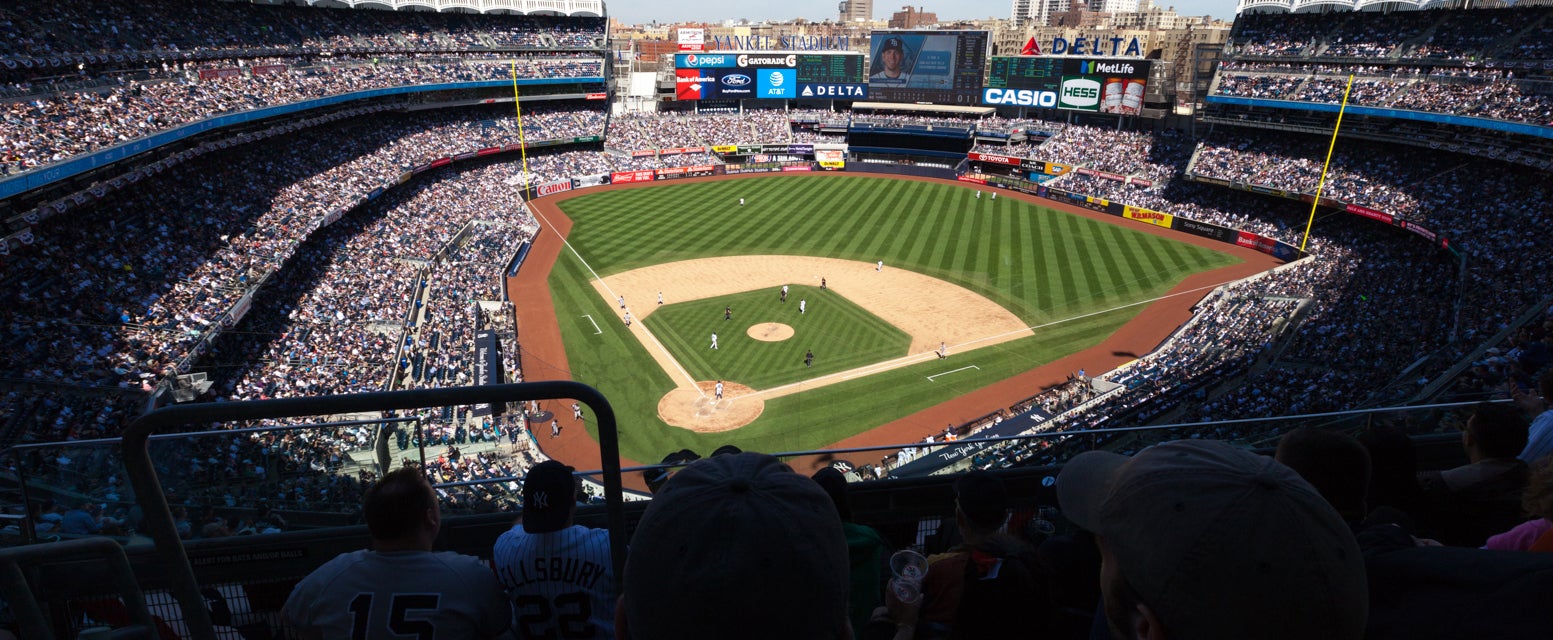 Seat view from Grandstand Infield