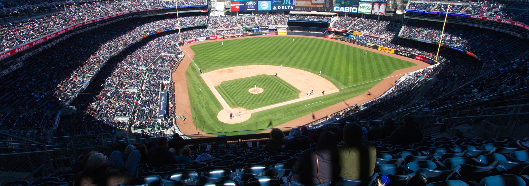 Seat view from Grandstand Infield