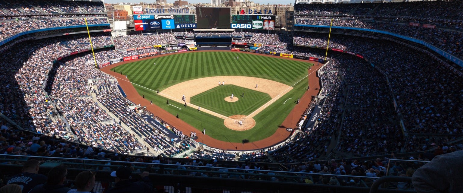 Seat view from Grandstand Infield