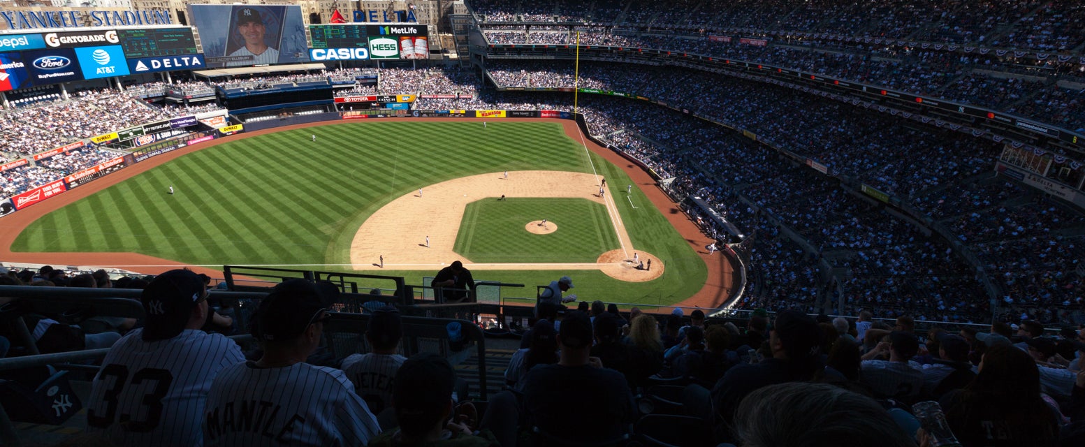 Seat view from Grandstand Infield