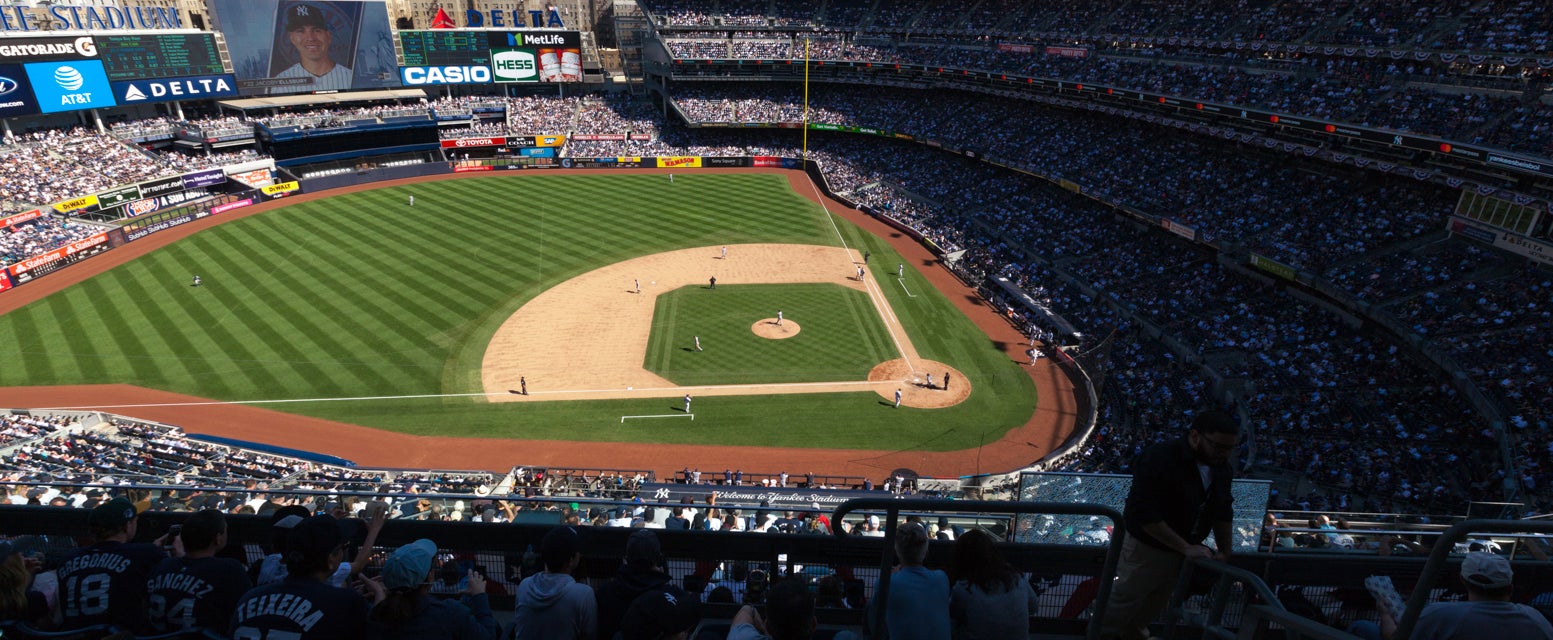 Seat view from Grandstand Infield