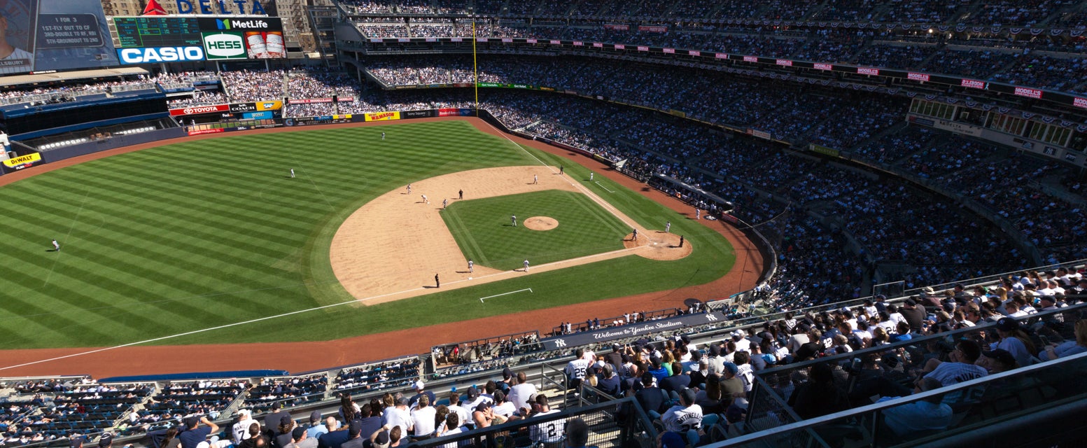 Seat view from Grandstand Infield