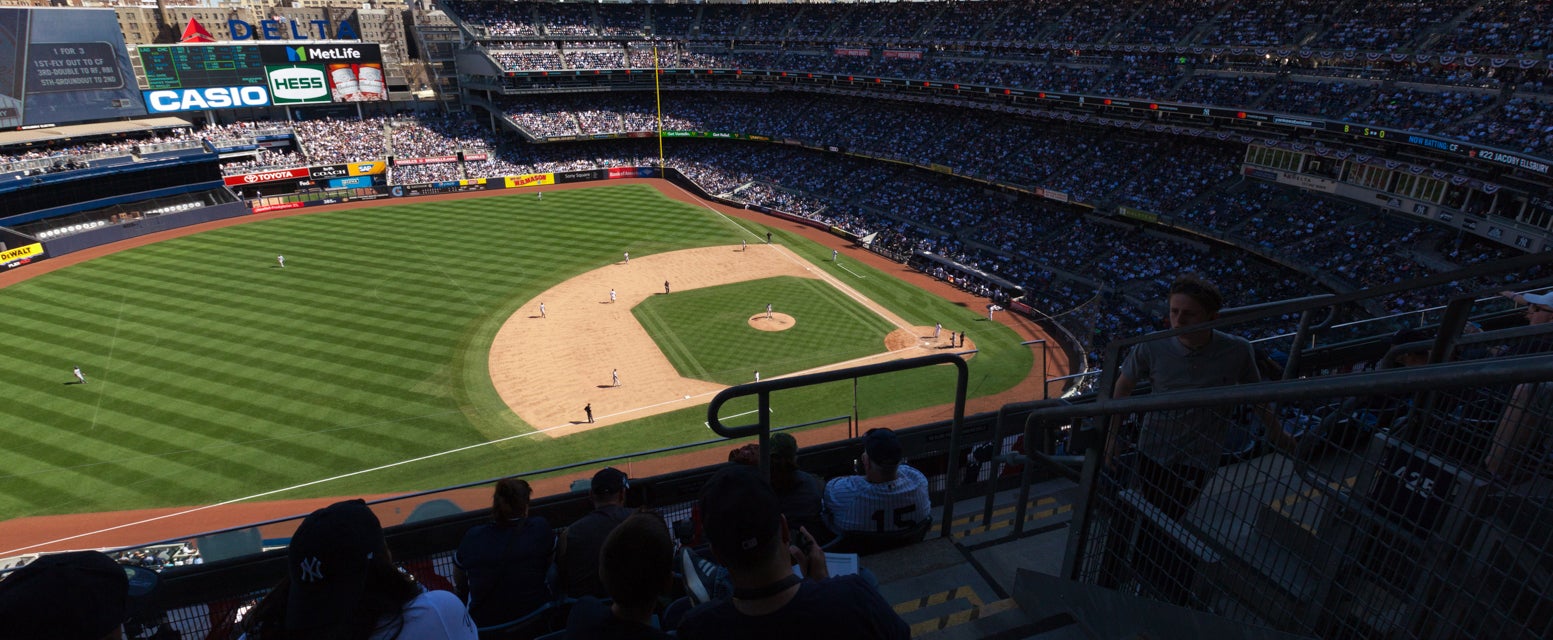 Seat view from Grandstand Infield