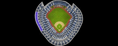 Seat view from Grandstand Outfield