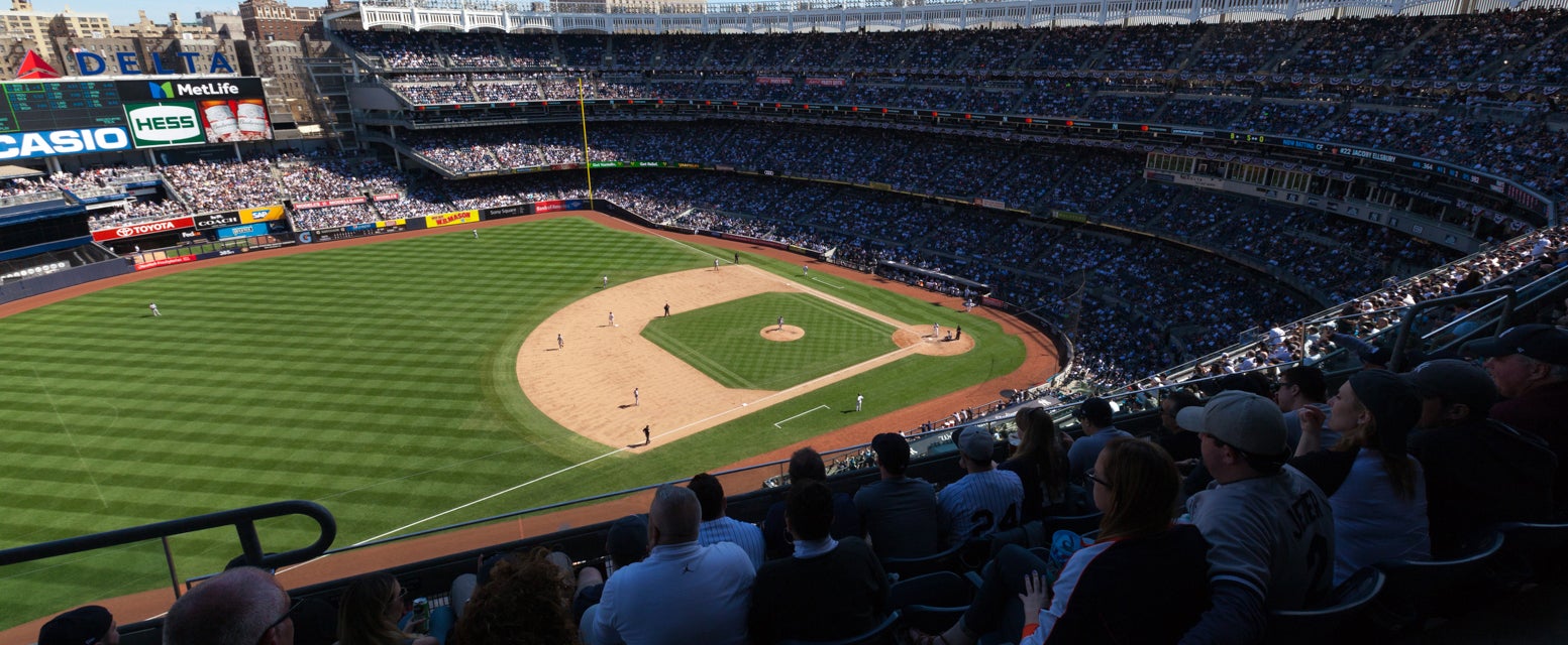 Seat view from Grandstand Outfield