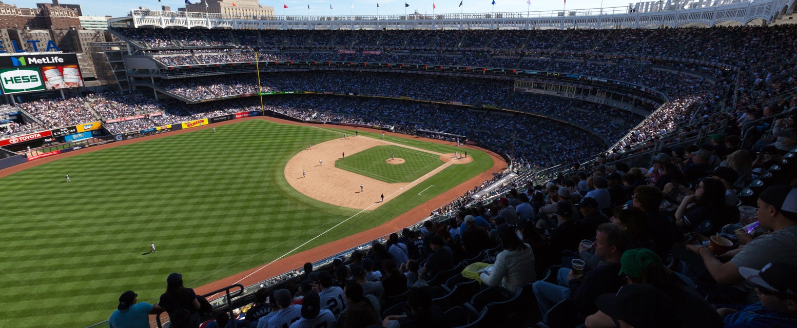 Seat view from Grandstand Outfield