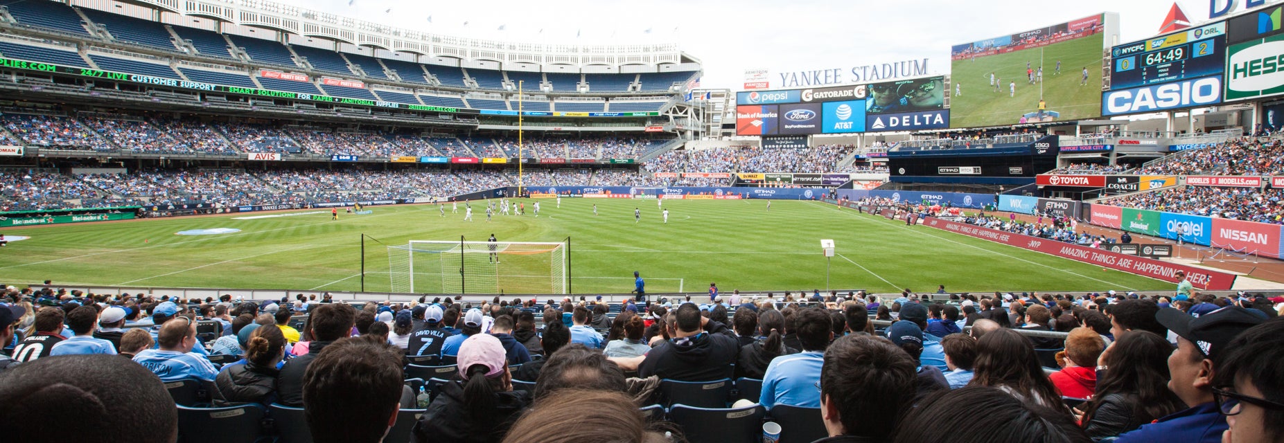 Seat view from Field