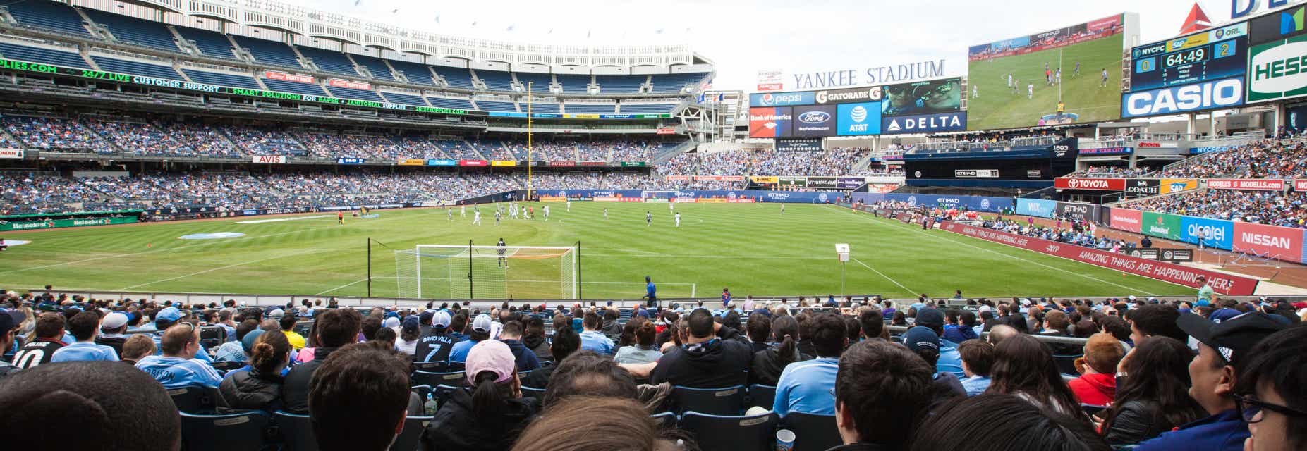 Seat view from Field