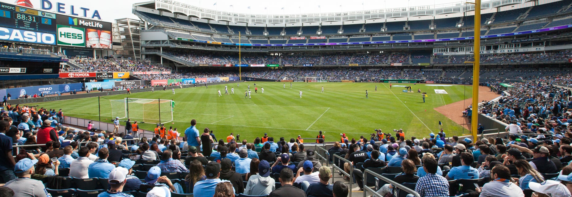 Seat view from Field