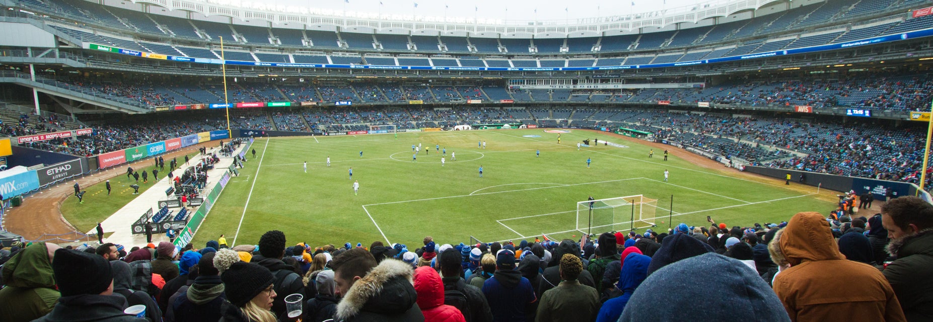 Seat view from Bleachers